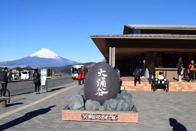 Private Mount Fuji Tour in Luxury Vehicle with English Guide - Lawson Fujikawaguchiko Town Hall and the modern Fuji photo