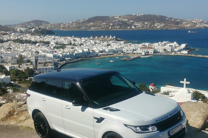 Private Mykonos Tour with Luxury car - A smart way to see more of Mykonos