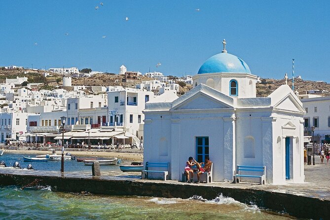 Private Mykonos Tour with Luxury car - Paradise Beach and Kalafatis