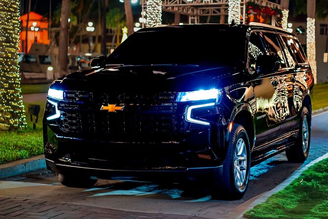 Private Round - Trip Airport Transfer in Aruba Luxury SUV - The return airport ride needs extra attention