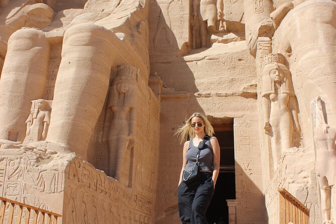Private Tour To Abu Simbel From Aswan By Private Car - Arriving at the Great Temple of Ramses II