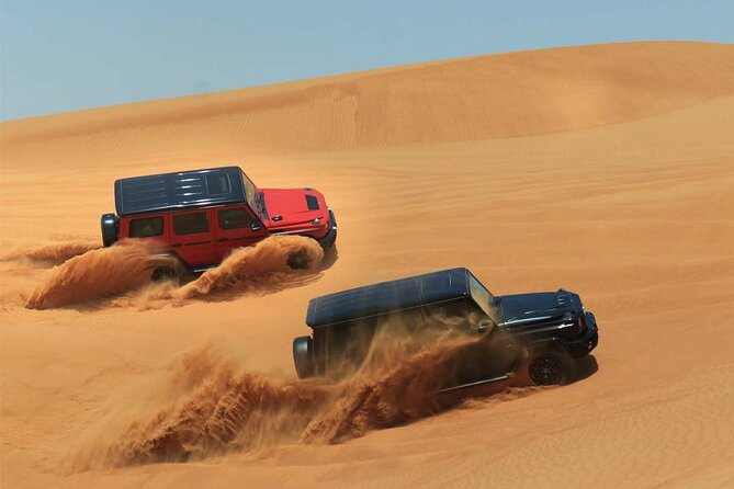 Private VIP Desert Safari in Luxury Vehicle G-Wagon - The G-Wagon and the driving question