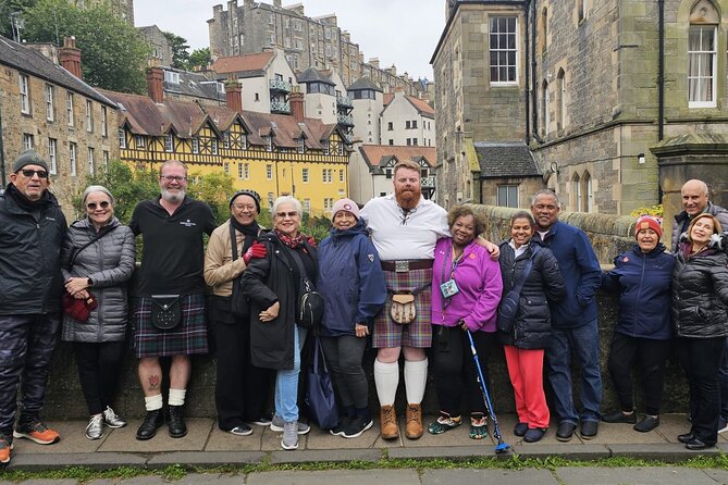 Privately Guided Day Tour of Edinburgh in Luxury Minivan - Dean Village shows an older, quieter Edinburgh