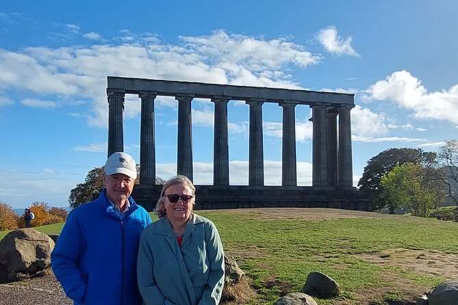 Privately Guided Day Tour of Edinburgh in Luxury Minivan - Calton Hill puts Edinburgh in view