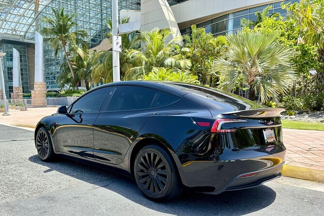 Puerto Rico Island Wide Private Transfers, Tesla 3 Luxury Sedan. - Price, fees, and the value for a small group