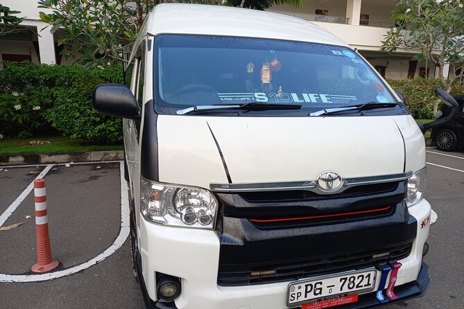 Rent Van (Mini Bus) with Driver in Sri Lanka - The driver is a major part of the experience