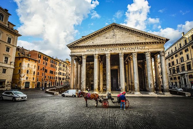 Rome 4 Hours Private Guided Tour with Pickup in Luxury Minivan - The Victorian Ala Brasini and Rome from above