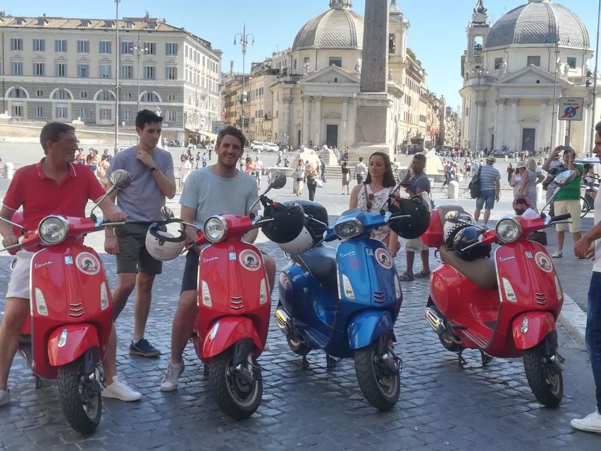 Rome: City Highlights Vespa Tour with Driver - Starting from your hotel lobby