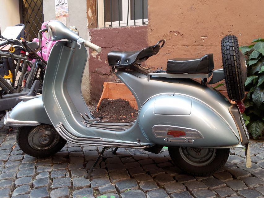 Rome: Half-Day Tour by Vespa with Driver - Key points to know before you book