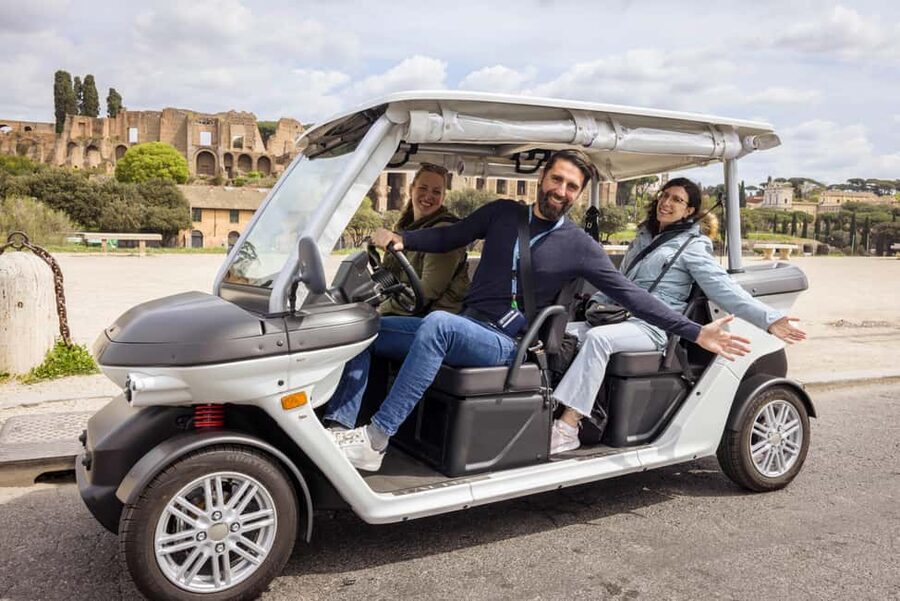Rome: Private Golf Cart Tour with Driver - Trastevere and Santa Cecilia