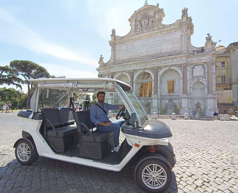 Rome: Private Golf Cart Tour with Driver - Aventine Hill and the Orange Garden