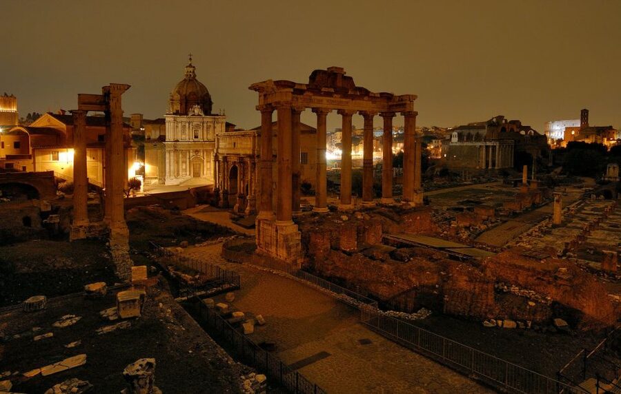 Rome: Private Night Tour by Chauffeur-Driven Vehicle - The Colosseum: the night’s biggest exterior view