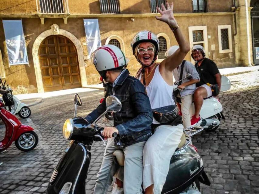 Rome Vespa Half-Day Tour with Private Driver - Practical details for a smoother ride