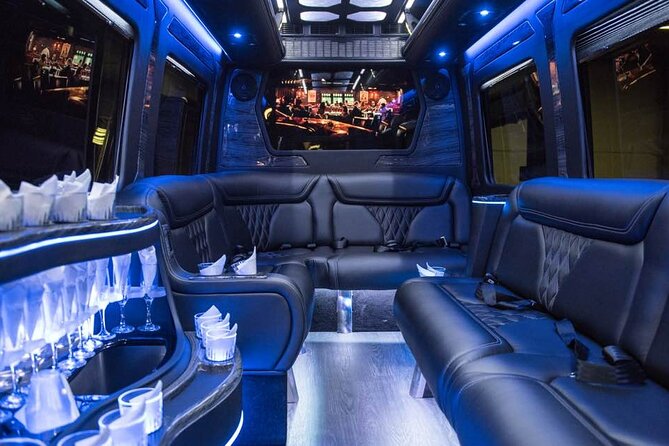 Round Trip Private Transfer Las Vegas Airport to Las Vegas by limo MB Sprinter - The hotel pickup and one-hour return ride