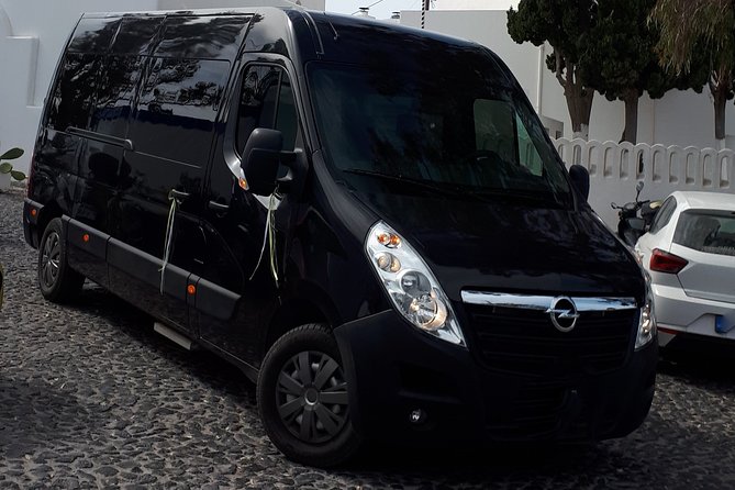 Santorini Chauffeur Services per Hour - Perissa and Santorini’s black beach