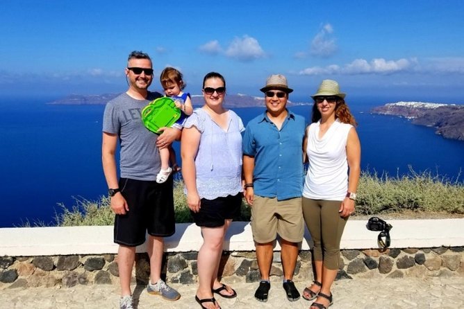 Santorini Private Driver: Explore Santorini - Port & Hotel Pickup - Three Bells of Fira and the caldera viewpoint