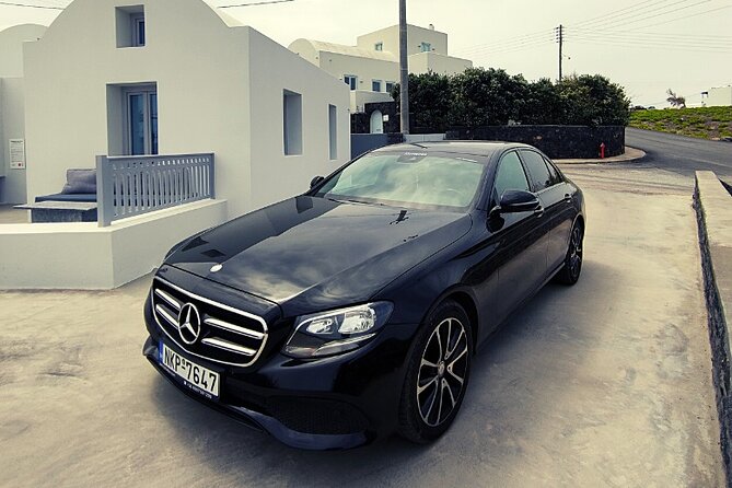 Santorini VIP Limousine Transfer Services - A calm arrival at Santorini Airport