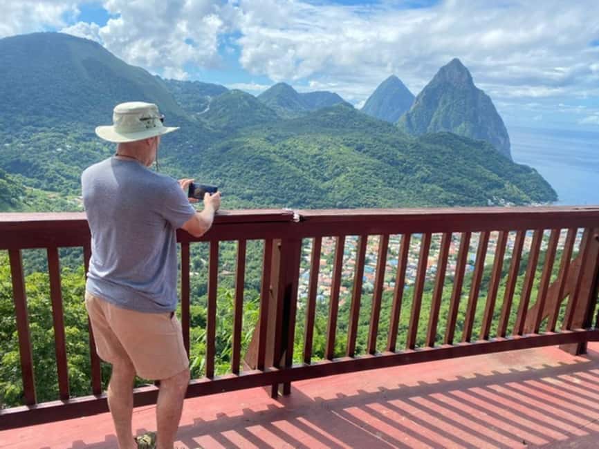 St. Lucia: Private Customizable Day Tour with Driver - Sugar Beach, Piton views, and the walk back uphill