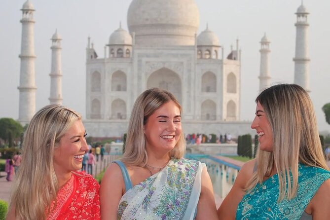 Taj Mahal & Agra Private Day Tour from Delhi - All Inclusive - Entering the Taj Mahal with a local guide