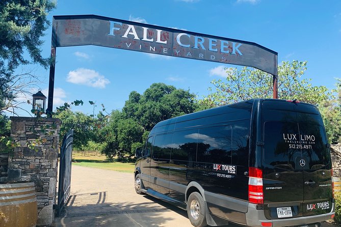 Texas Hill Country Group Wine Tour by Limousine - What the five-hour schedule feels like
