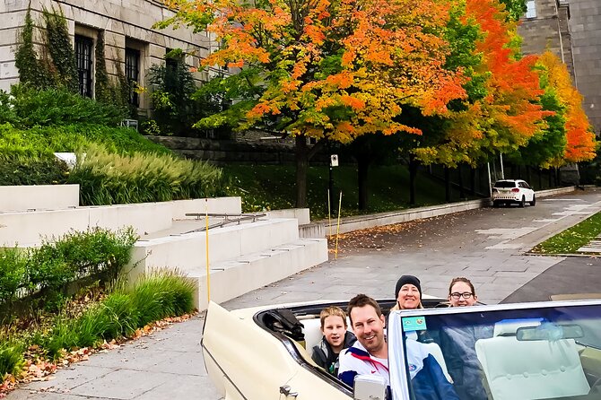 The 1-Hour Convertible Cadillac Old-Montréal History Tour SHARED - Beginning at Bonsecours Market