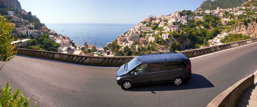 The Amalfi Coast: Private Limo Day Tour from Naples - Leaving Naples for Positano