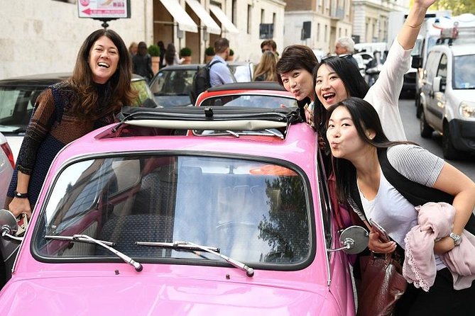 The ORIGINAL Fiat 500 3hour chauffeured tour - The Aventine keyhole offers a small view with a big payoff