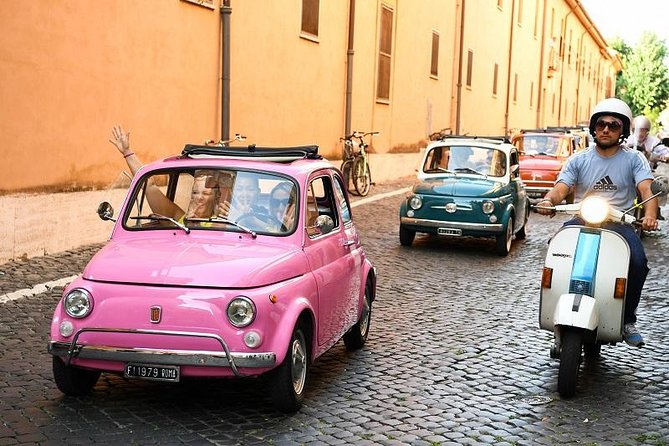 The ORIGINAL Fiat 500 3hour chauffeured tour - Circus Maximus puts the chariot races in perspective