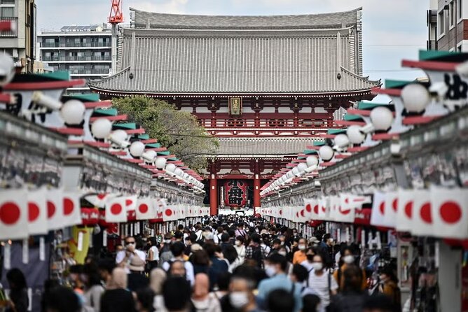 Tokyo Private Driving Tour by Car/Van with English Chauffeur - Tsukiji Outer Market for a one-hour food stop