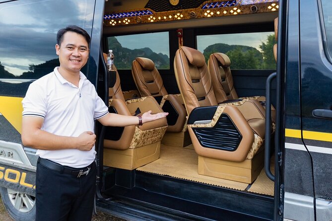 Transfer from Cat Ba Island to Ninh Binh with D-Class Limousine - Arriving in Ninh Binh with your luggage