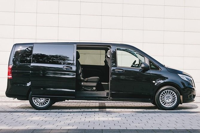 Transfer in Luxury Mercedes Benz Minivan - Baby seats, luggage, and family use