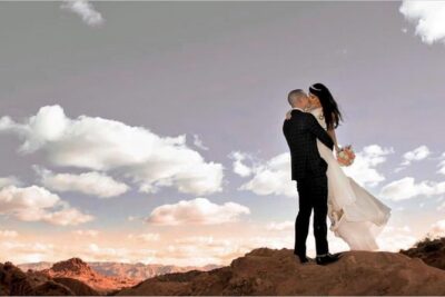 Valley of Fire Wedding by Private Limousine