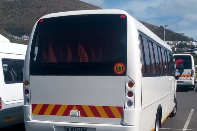 Vehicle Hire Full Day 10Hour Chauffeur Drive Cape Town to 15 PAX - Handling weather and changing plans