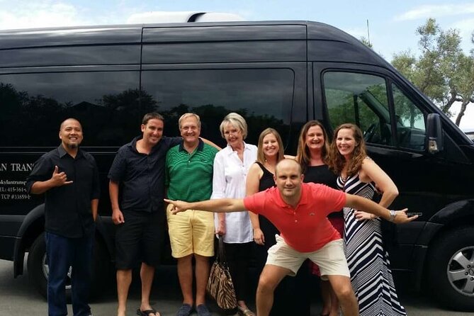 Winery and Vineyard Transportation in Executive Style Mercedes-Benz Sprinter - Starting at Your Door in Napa or Sonoma